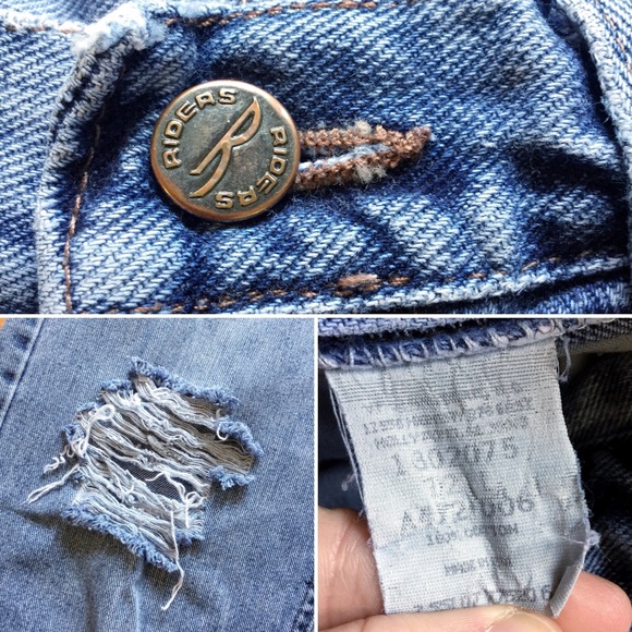 Vintage High Waist Riders Jeans - Picture 6 of 8